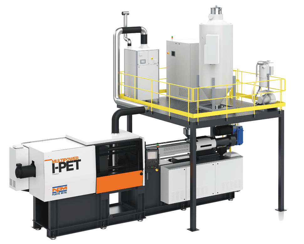 Інжекційно-ливарна машина Plastic Metal серії Multipower I-Pet